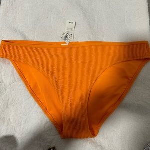 NWT Women’s Aerie Orange Bikini Bottoms Size XL